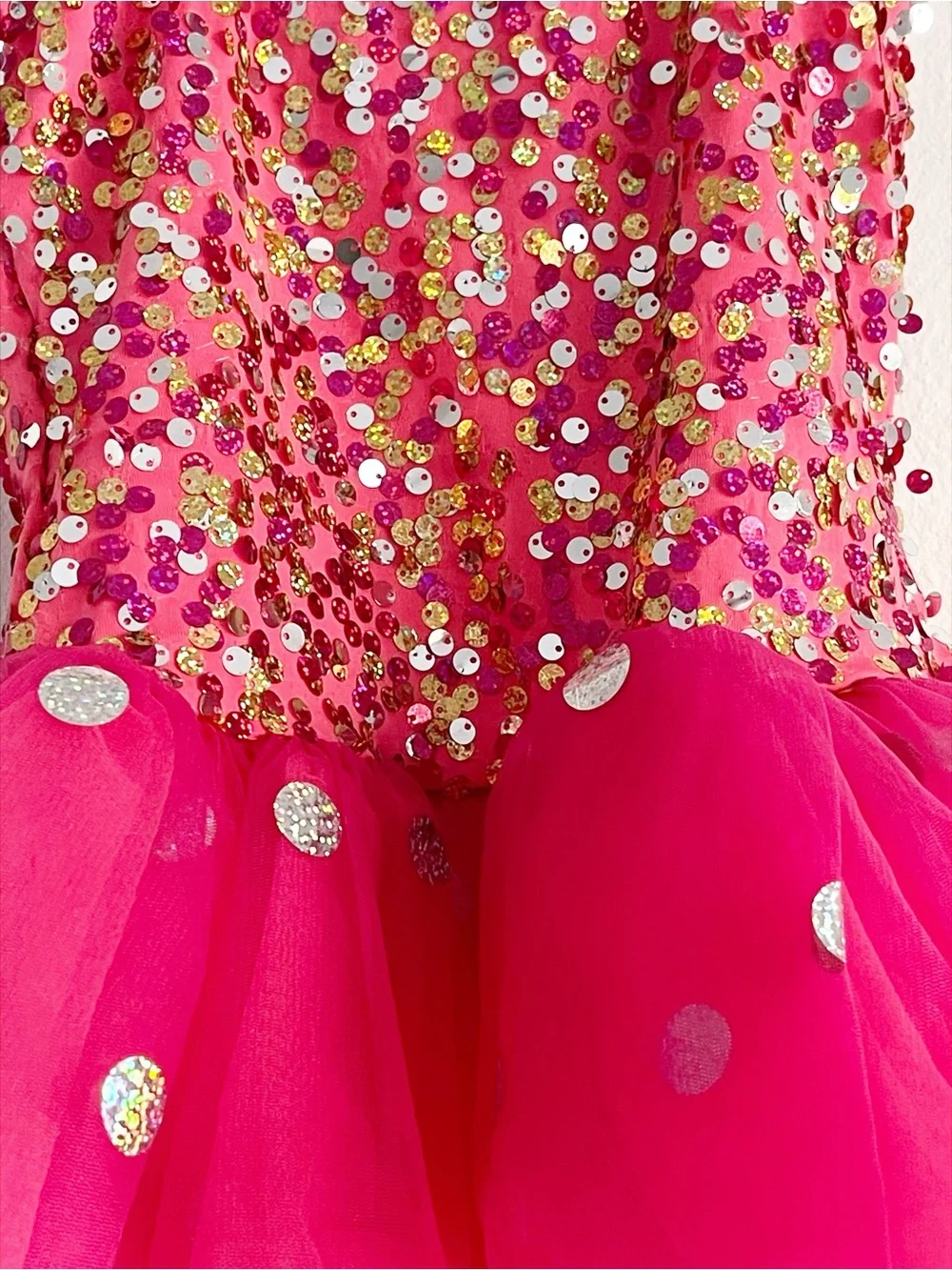 Weissman pink sequin
